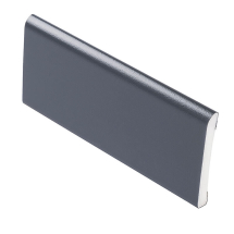 ARCHITRAVE 45mm x 6mm SMOOTH ANTHRACITE GREY FOIL