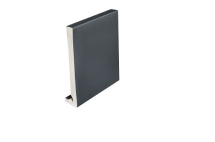 Square PVC Fascia board 150mm x 16mm x 5M Anthracite Grey