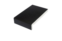 Square PVC Fascia board 225mm x 16mm x 5m Black