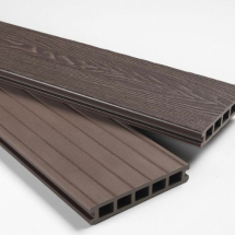 COMPOSITE DECKING 3.6M   BROWN 146mm x 25mm x3.6M inc.10clips