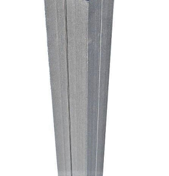 Duofuse Reinf Gate Post Stone Grey 1.8M