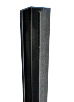 Duofuse Fencing U Profile Graphite Black (Small) 27mm x 1.82M