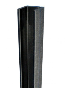 Duofuse Fencing U Profile Graphite Black (Large) 42mm x 1.82M