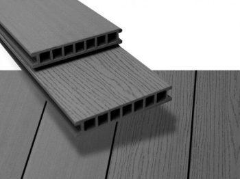 Duofuse Grained Decking 162mm x 28mm x 4M Stone Grey