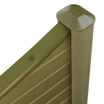 ECO FENCE CONCAVE TOP NATURAL 1828mm x 180mm