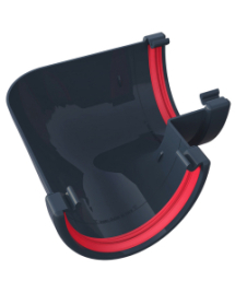 Freeflow Deep 90' Bend Anthracite Grey Freeflow Deep 90' Bend Anthracite Grey