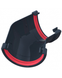 Freeflow Deep 135' Bend Anthracite Grey Freeflow Deep 135' Bend Anthracite Grey