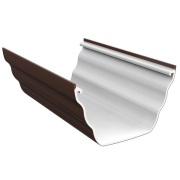 Freeflow 4 metre Ogee Gutter Brown
