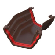 Freeflow 150' Ogee Angle Brown