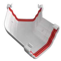 Freeflow 135' Ogee Angle White Freeflow 135' Ogee Angle White