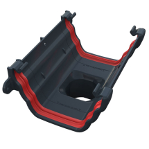 Freeflow Ogee Running Outlet Anthracite Grey Freeflow Ogee Running Outlet Anthracite Grey
