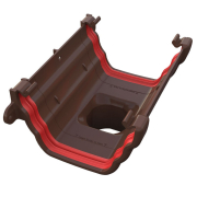 Freeflow Ogee Running Outlet Brown