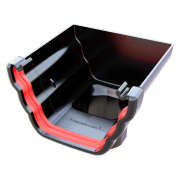 Freeflow Ogee Stop End Outlet Black