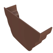Freeflow Ogee Stop End Internal Brown