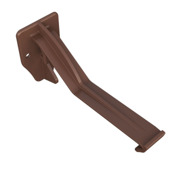 Freeflow Ogee Top Hung Bracket Brown Freeflow Ogee Top Hung Bracket Brown