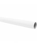 Freeflow Half Round Pipe 4 metre White
