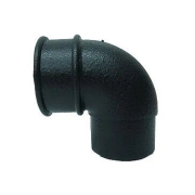 Freeflow Round 90' Bend Cast Iron Style
