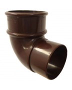 Freeflow Round 90' Bend Brown