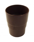 Freeflow Round Pipe Socket Brown