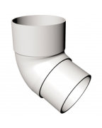 Freeflow Half Round 112' Bend White