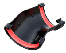 Freeflow Round 150' Angle Black Freeflow Round 150' Angle Black