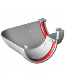 Freeflow Half Round 90' Angle White Freeflow Half Round 90' Angle White