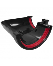 Freeflow Round 90' Angle Black Freeflow Round 90' Angle Black