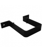 Freeflow Square Pipe Clip Black