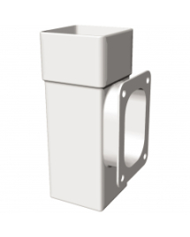 Freeflow Square Access Pipe White Freeflow Square Access Pipe White