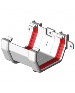 Freeflow Square Union Bracket White Freeflow Square Union Bracket White