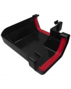 Freeflow Square 90' Angle Black