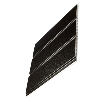 Hollow Pvc Soffit Board 300mm x 5M Black Hollow Pvc Soffit Board 300mm x 5M Black