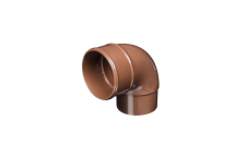 92.5 Degree Bend Half Round Brown 92.5 Degree Bend Half Round Brown