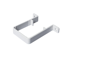 Downpipe Bracket Square White Downpipe Bracket Square White