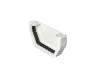 Stopend External Square White