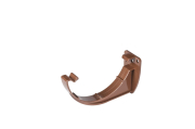 Fascia Bracket Half Round Brown