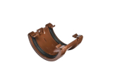 Joint Bracket Half Round Brown