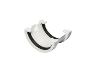 Joint Bracket Half Round White Joint Bracket Half Round White