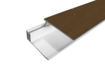 Rich Espresso 2 Part Universal Edge Trim NatureClad Rich Espresso 2 Part Universal Edge Trim NatureClad