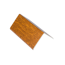 ANGLE 32mm x 32mm LIGHT OAK WOODGRAIN FOIL ANGLE 32mm x 32mm LIGHT OAK WOODGRAIN FOIL