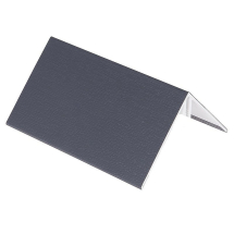 ANGLE 50mm x 50mm ANTHRACITE GREY WOODGRAIN FOIL ANGLE 50mm x 50mm ANTHRACITE GREY WOODGRAIN FOIL