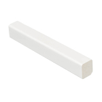 Rectangle 15mm X 13mm x 5M White Rectangle 15mm X 13mm x 5M White