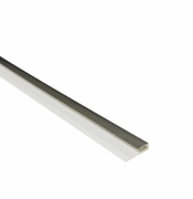 End Cap / Starter Edge Trim Chrome 2.6M x 5mm Thick