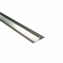 Maxi Panel Centre Joint / H- joint Polished Chrome 2400mm  Metal