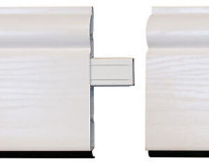 Skirting In-Line Joint Moulding White