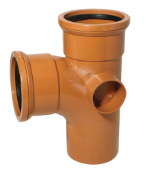 JUNCTION 90 DEG DOUBLE SOCKET (110mm UNDERGROUND) JUNCTION 90 DEG DOUBLE SOCKET (110mm UNDERGROUND)